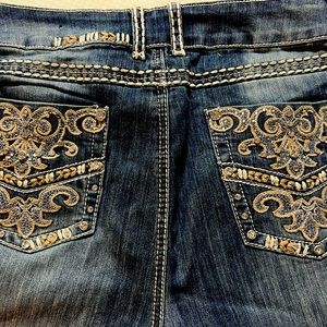 VINTAGE CATO JEANS FLARE WIDE LEG 18W